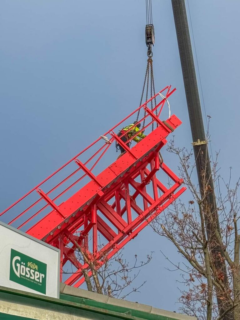 Wiener Prater: Arbeiten an verschiedenen Attraktionen