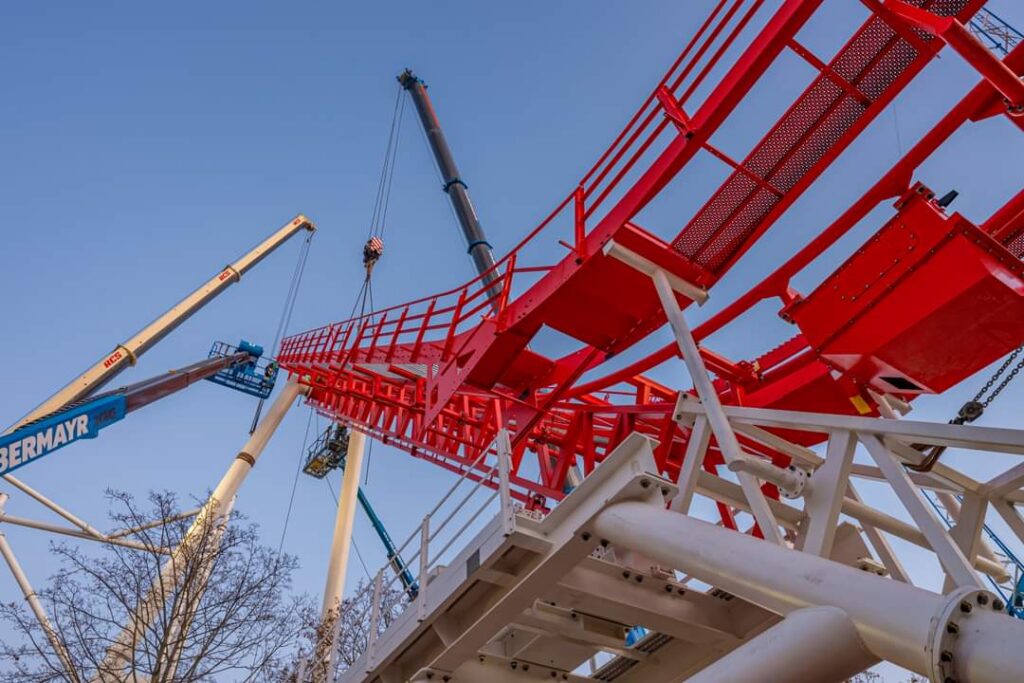 Wiener Prater: Arbeiten an verschiedenen Attraktionen