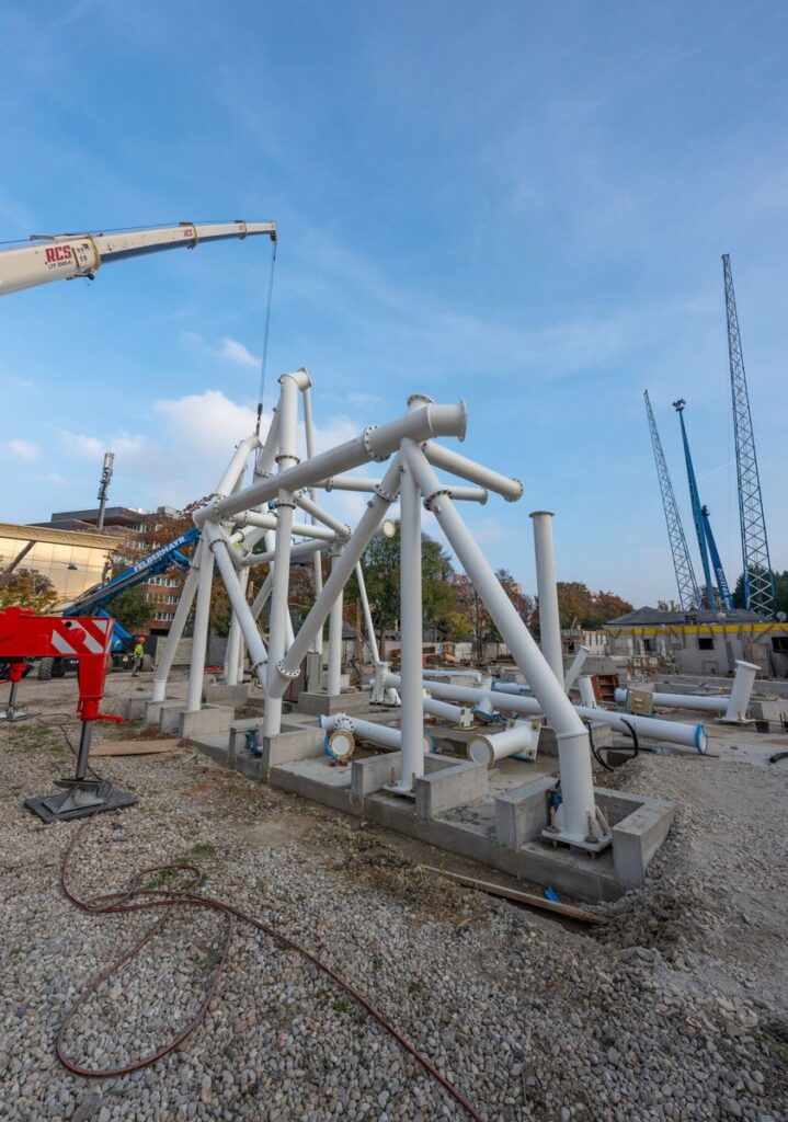 Wiener Prater: Arbeiten an verschiedenen Attraktionen