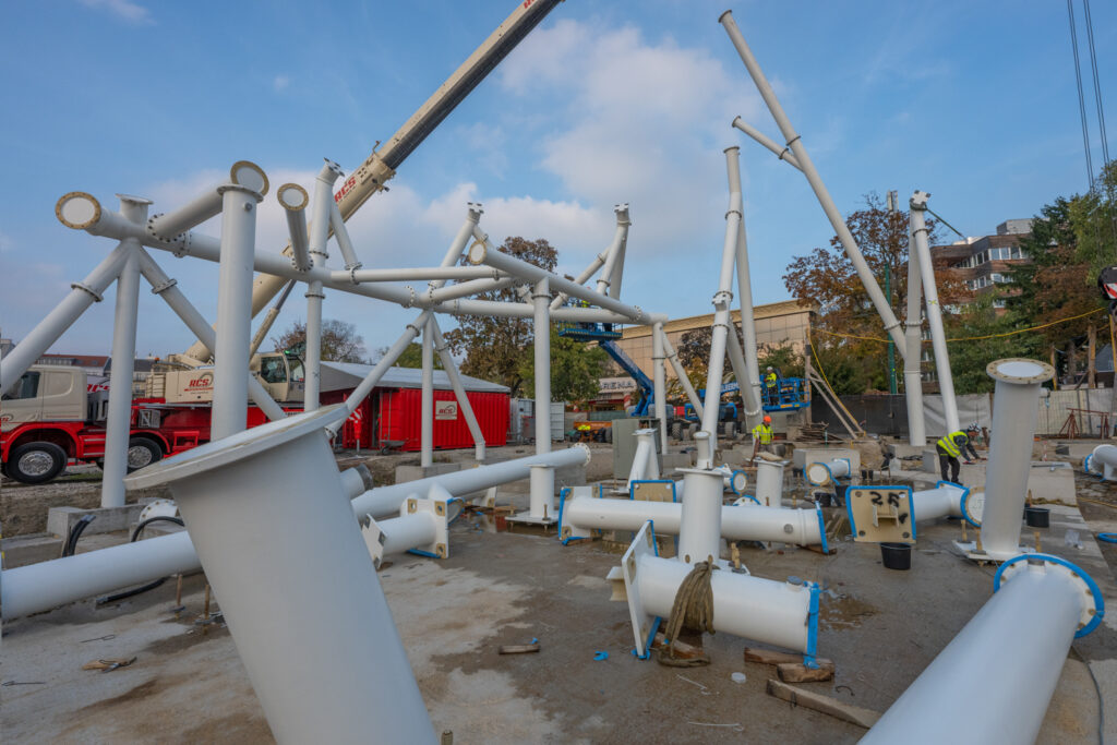 Wiener Prater: Arbeiten an verschiedenen Attraktionen