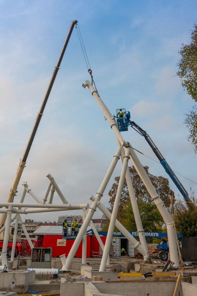 Wiener Prater: Arbeiten an verschiedenen Attraktionen
