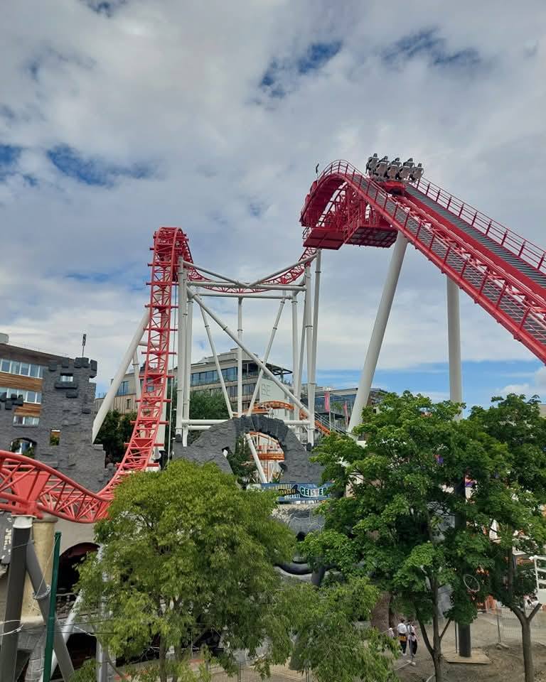 Wiener Prater: Arbeiten an verschiedenen Attraktionen
