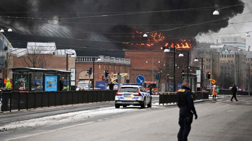 Liseberg: Großbrand im Schwimmbad Oceana