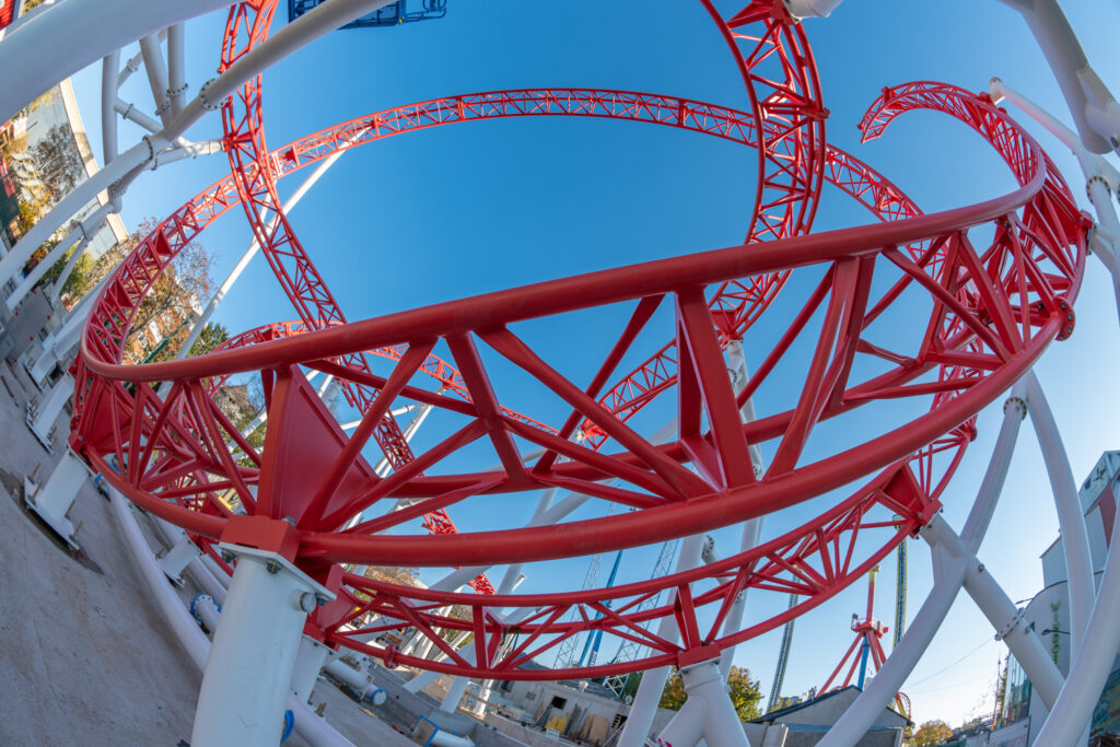 Wiener Prater: Arbeiten an verschiedenen Attraktionen