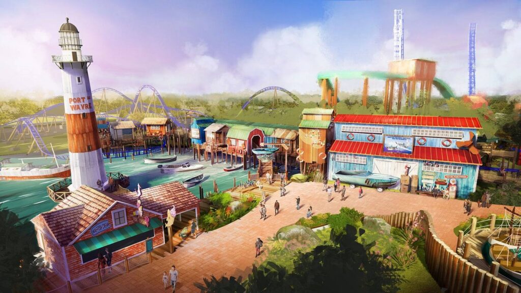 Walibi Belgien: Dock World