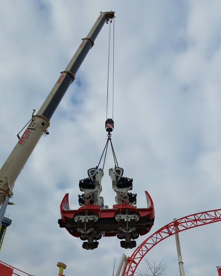 Wiener Prater: Arbeiten an verschiedenen Attraktionen