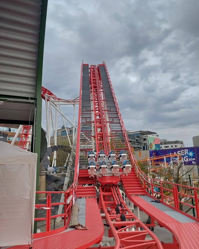 Wiener Prater: Arbeiten an verschiedenen Attraktionen