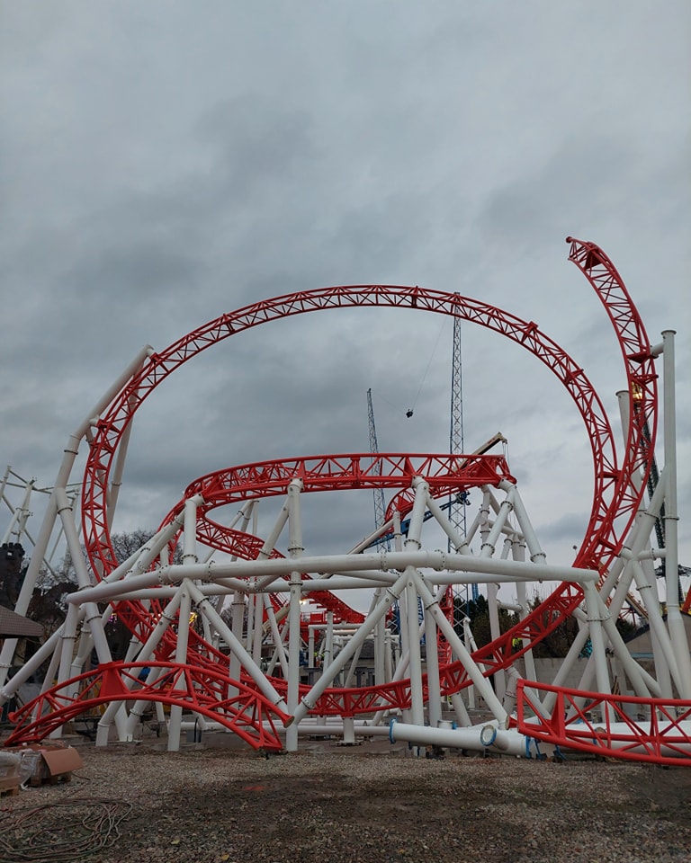 Wiener Prater: Arbeiten an verschiedenen Attraktionen