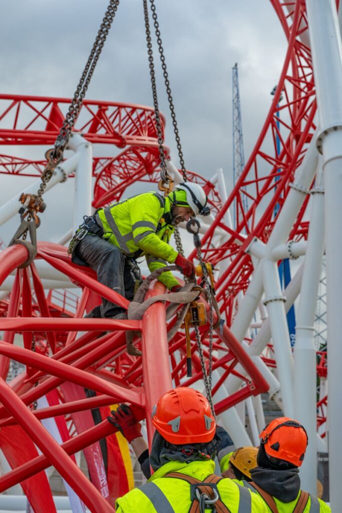 Wiener Prater: Arbeiten an verschiedenen Attraktionen