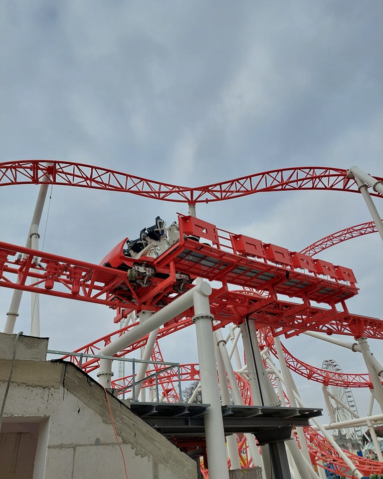 Wiener Prater: Arbeiten an verschiedenen Attraktionen
