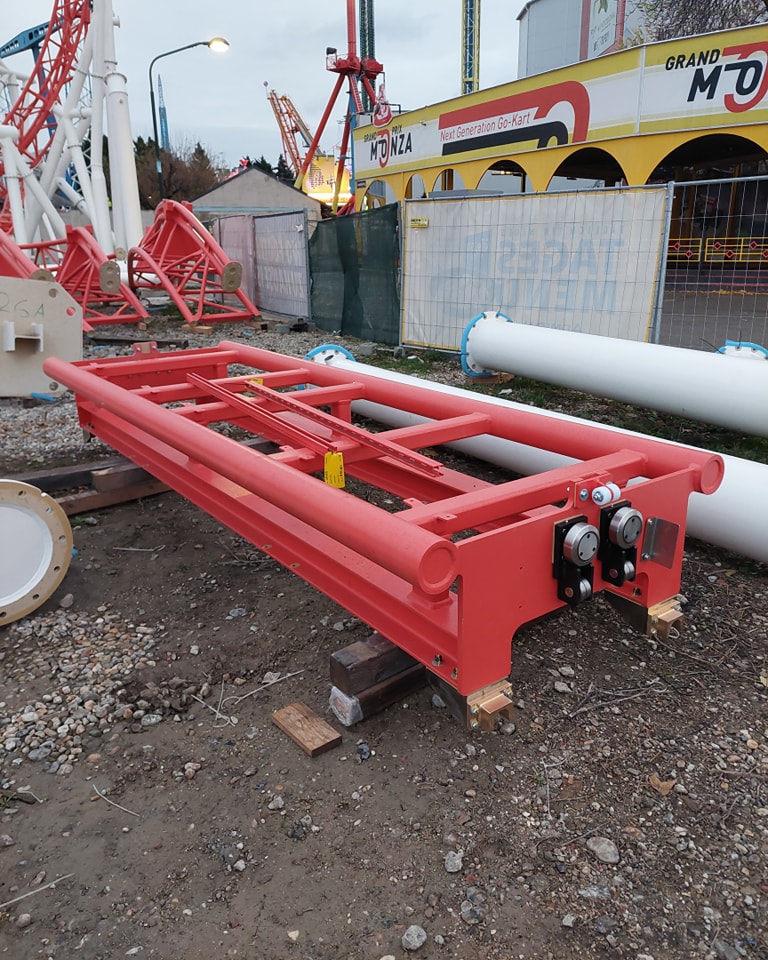 Wiener Prater: Arbeiten an verschiedenen Attraktionen
