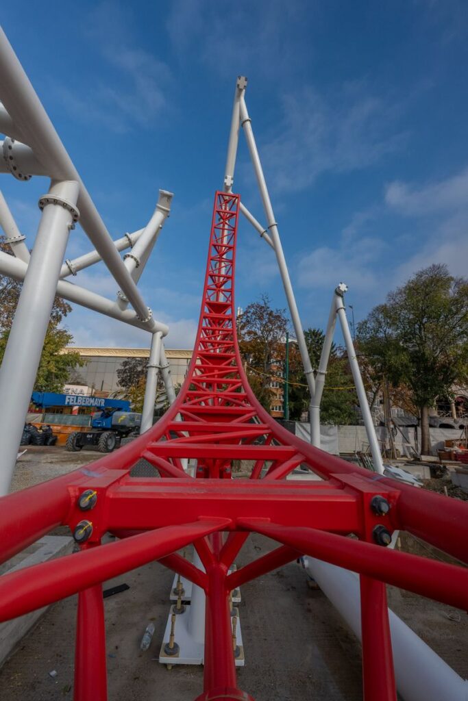 Wiener Prater: Arbeiten an verschiedenen Attraktionen