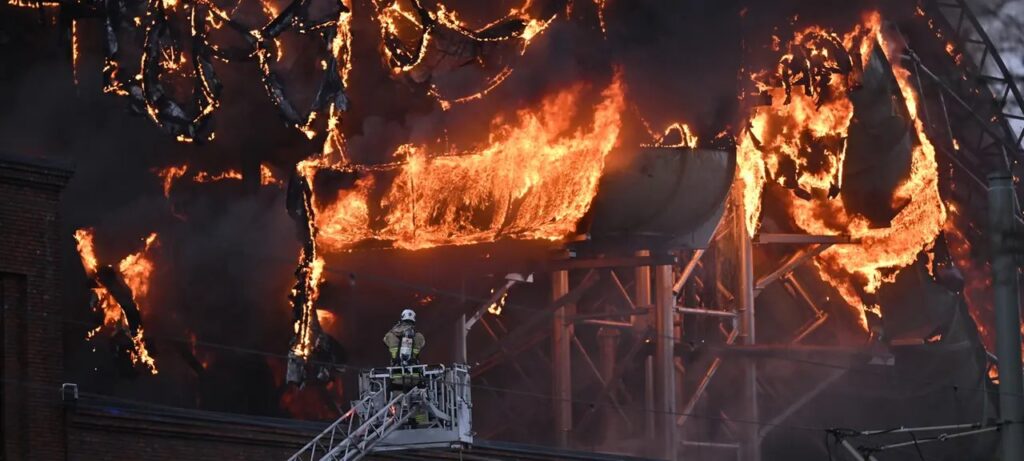Liseberg: Großbrand im Schwimmbad Oceana
