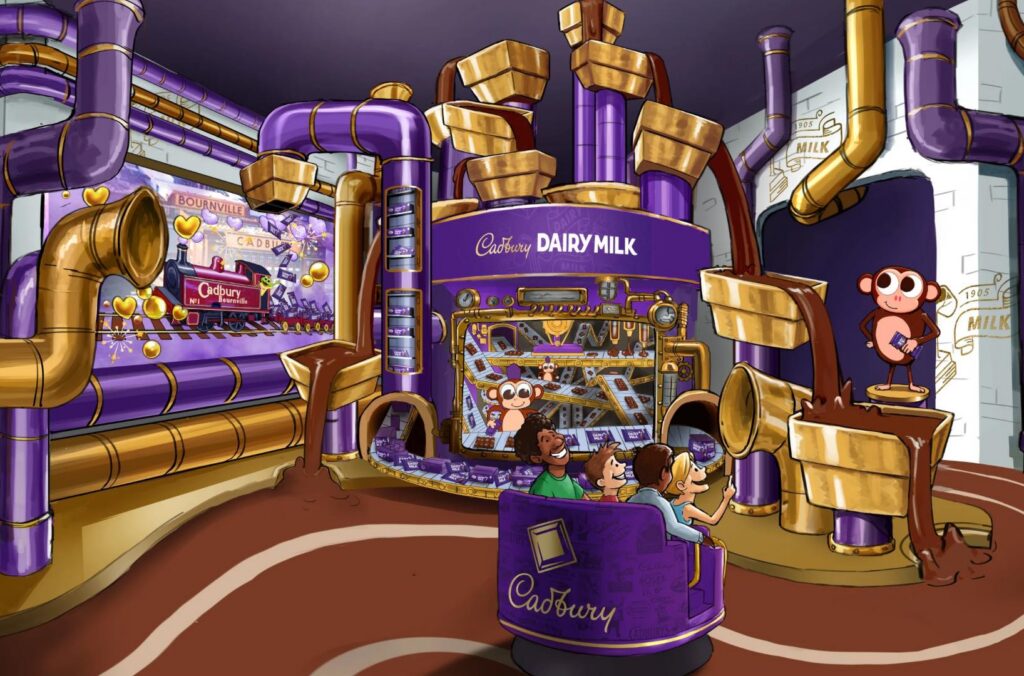 Cadbury World: Neues Fahrgeschäft
