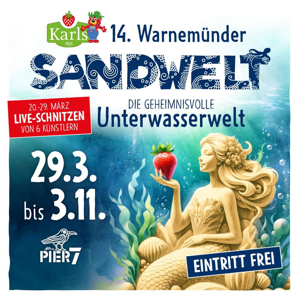Karls: 14. Warnemünder Sandwelt am Pier 7