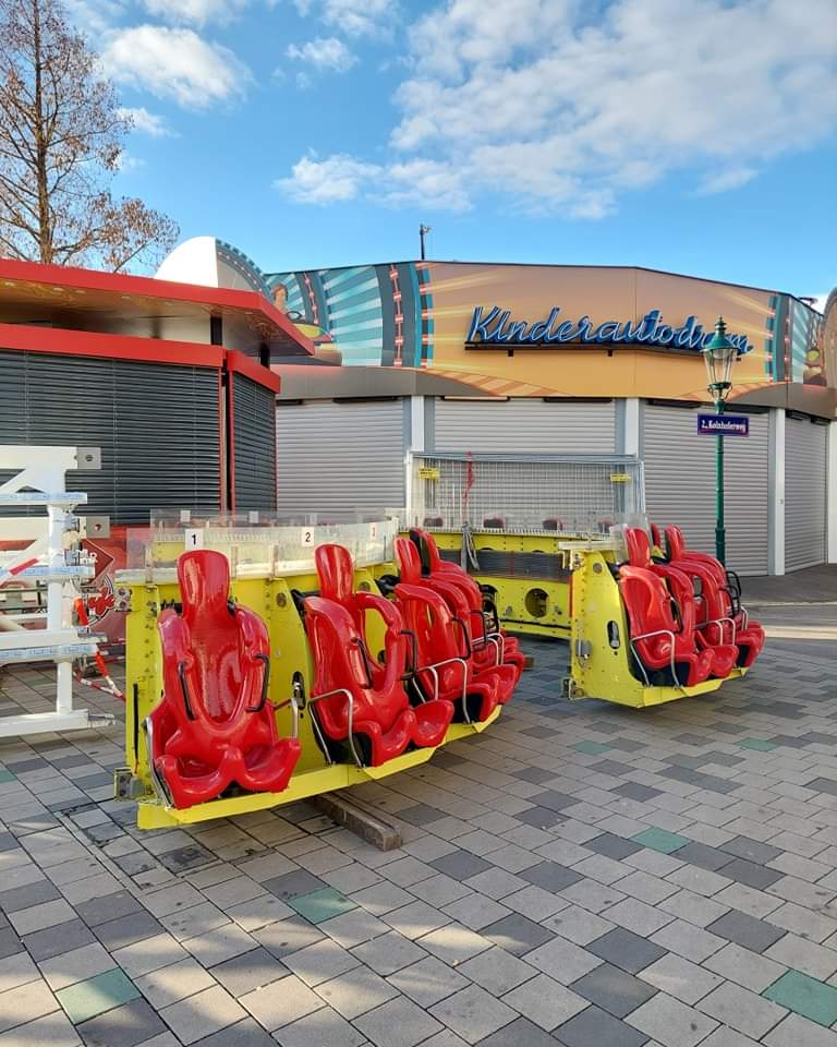 Wiener Prater: Arbeiten an verschiedenen Attraktionen