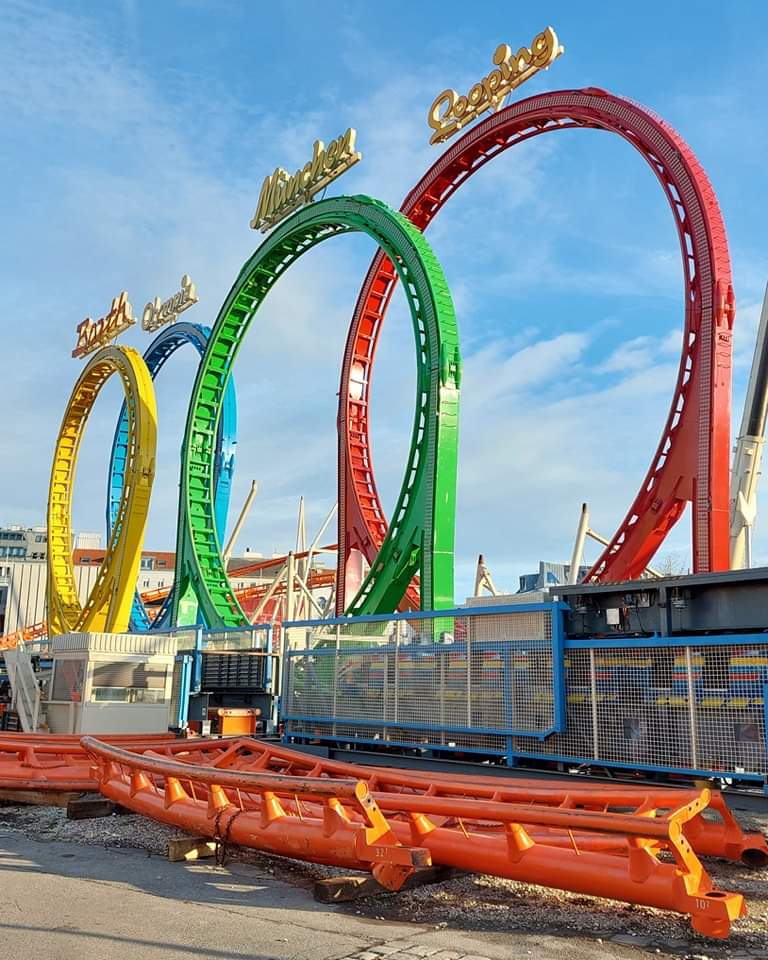 Wiener Prater: Arbeiten an verschiedenen Attraktionen