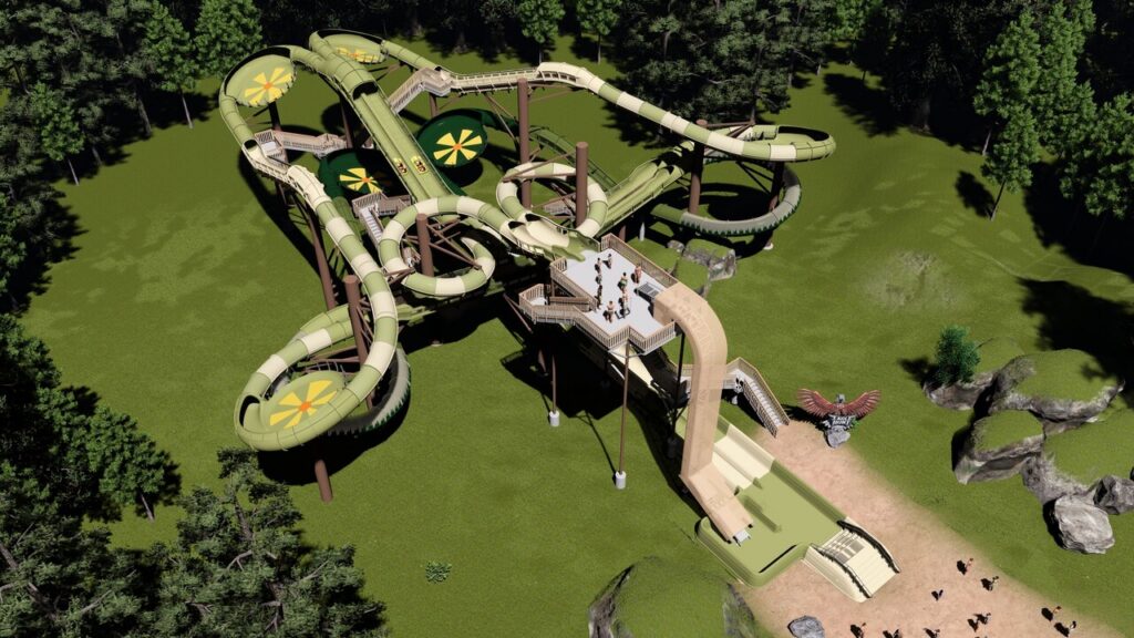 Silverwood Theme Park: Neuer Water Coaster