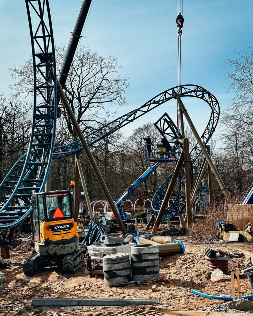 Tivoli Friheden: Neue Achterbahn (Vindfald)