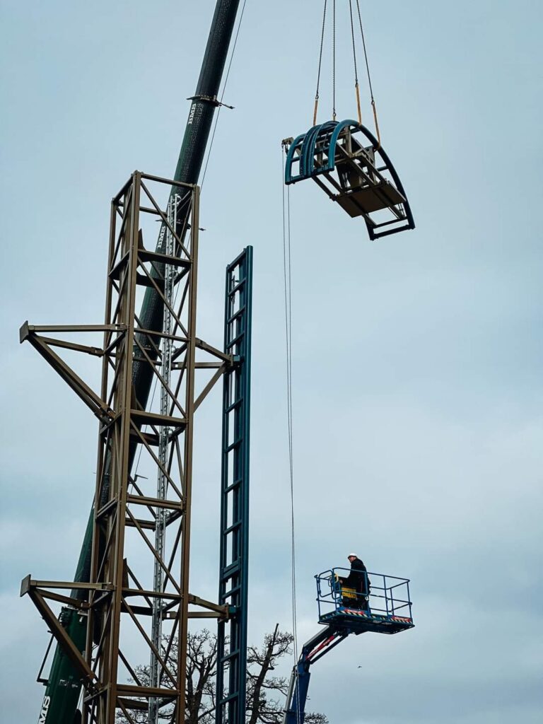 Tivoli Friheden: Neue Achterbahn (Vindfald)