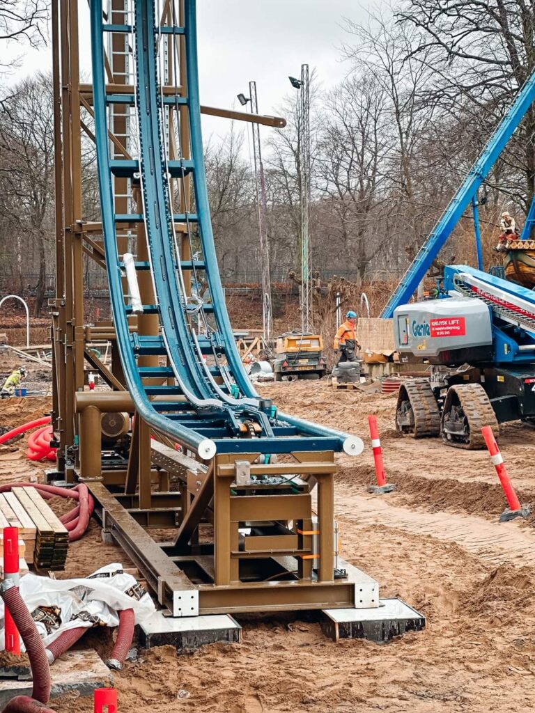 Tivoli Friheden: Neue Achterbahn (Vindfald)