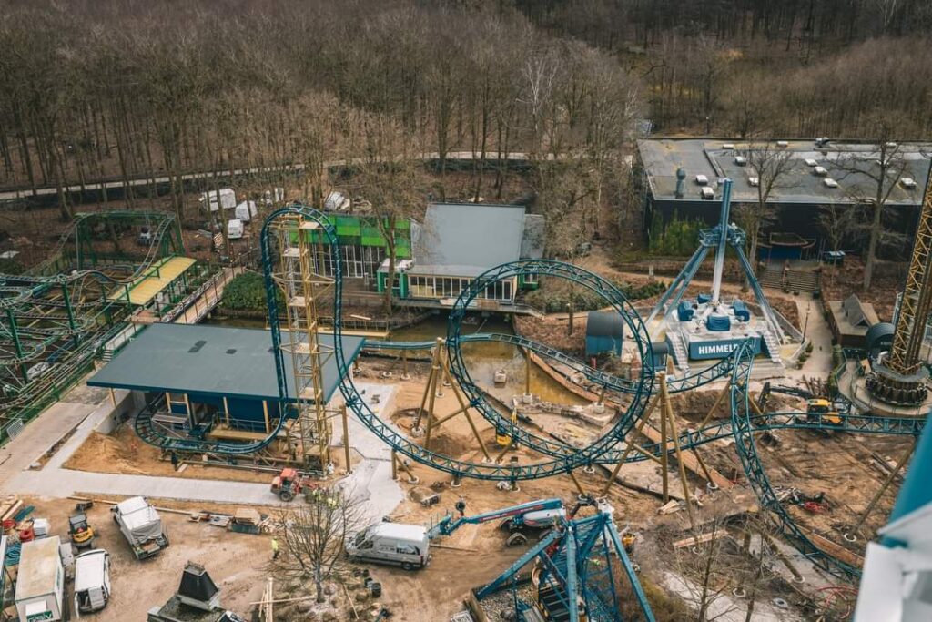 Tivoli Friheden: Neue Achterbahn (Vindfald)