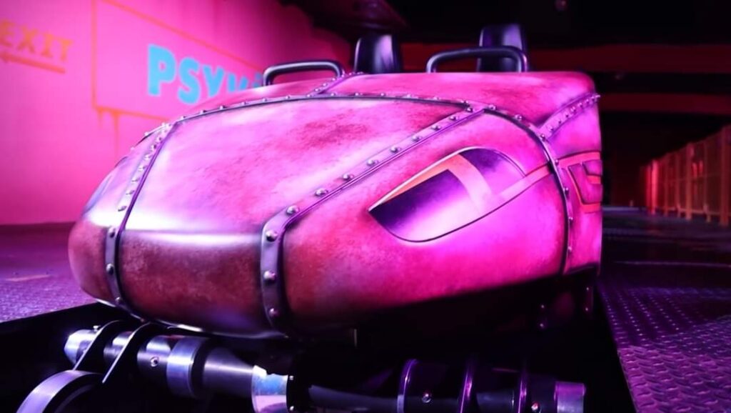 Walibi Belgien: Umgestaltung Psyké Underground