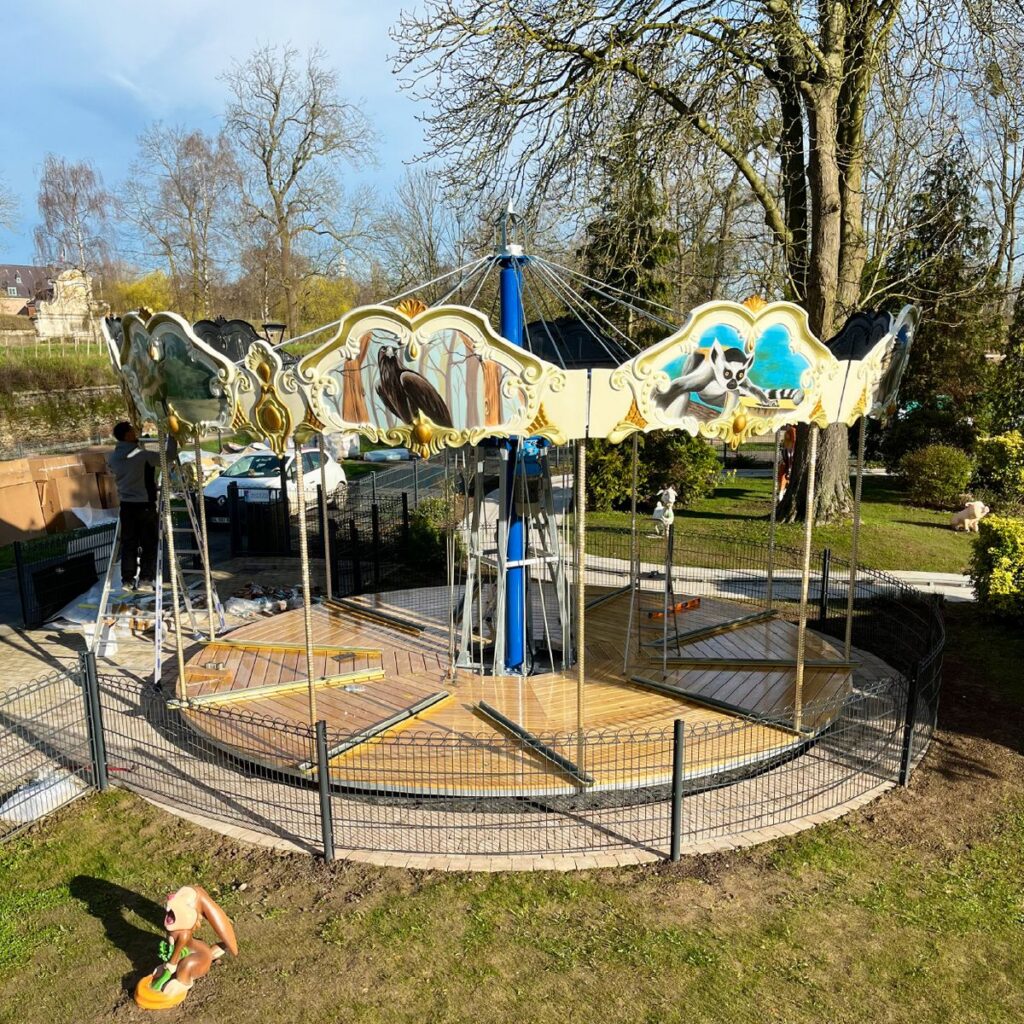 Cita Parc: Neues Karussell