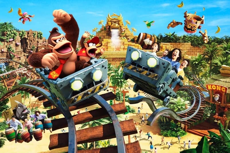 Universal Studios Japan: Donkey Kong: Mine-Cart Madness