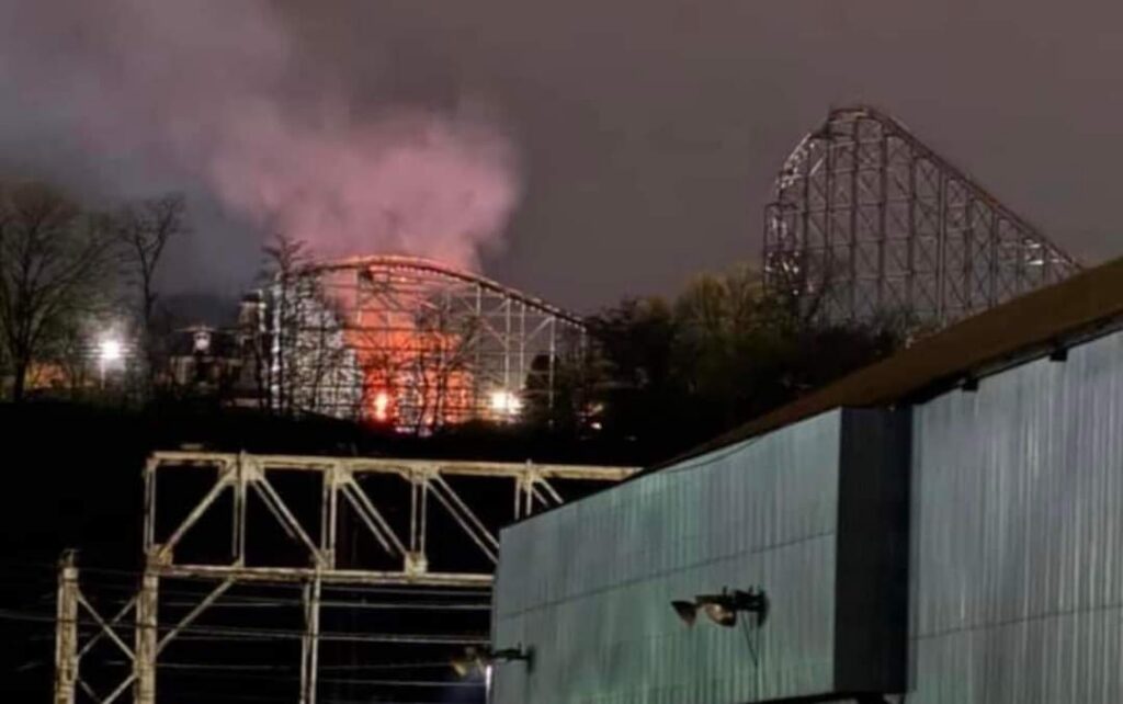 Kennywood: Feuer im Park