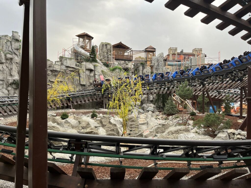 Europa-Park: Testfahrten Alpenexpress Enzian