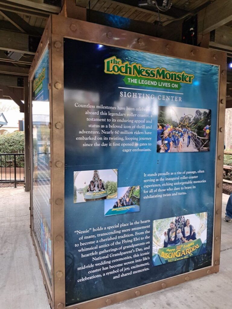 Busch Gardens Williamsburg: Loch Ness Monster