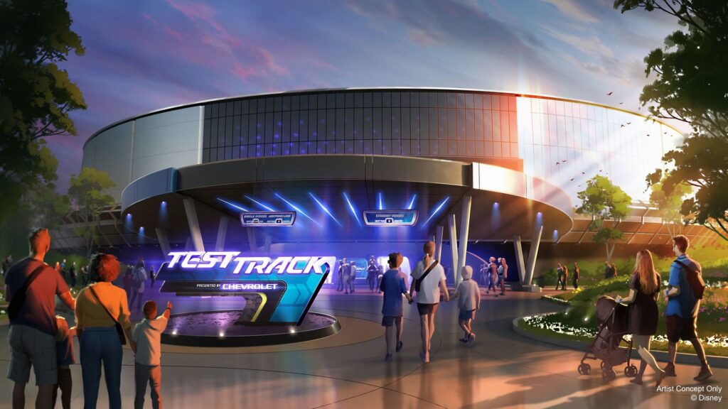 Walt Disney World: Neugestaltung Test Track