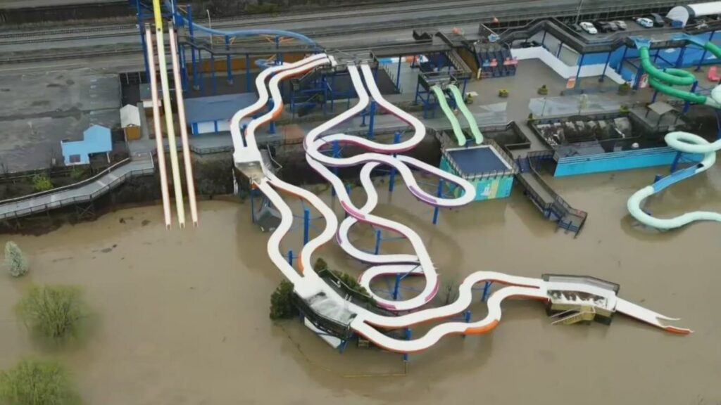 Sandcastle Waterpark: Überschwemmung