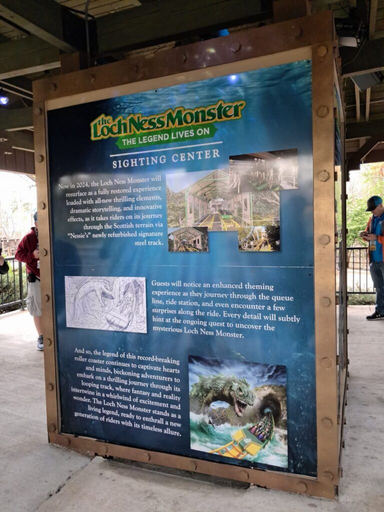 Busch Gardens Williamsburg: Loch Ness Monster