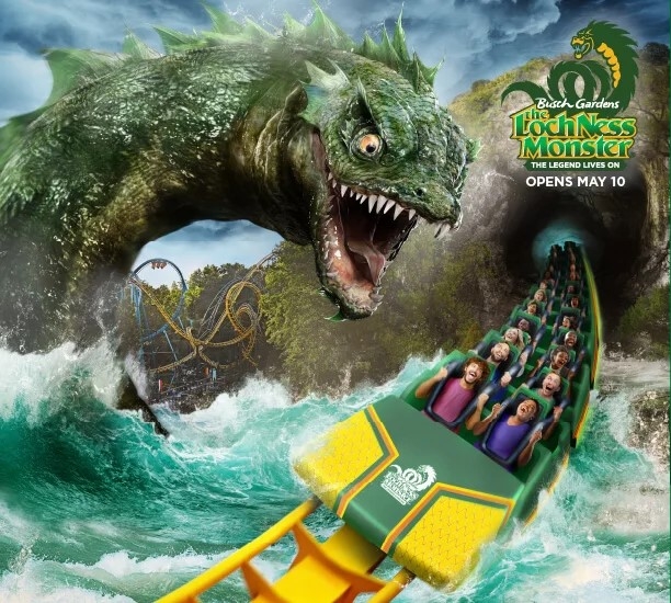 Busch Gardens Williamsburg: Loch Ness Monster