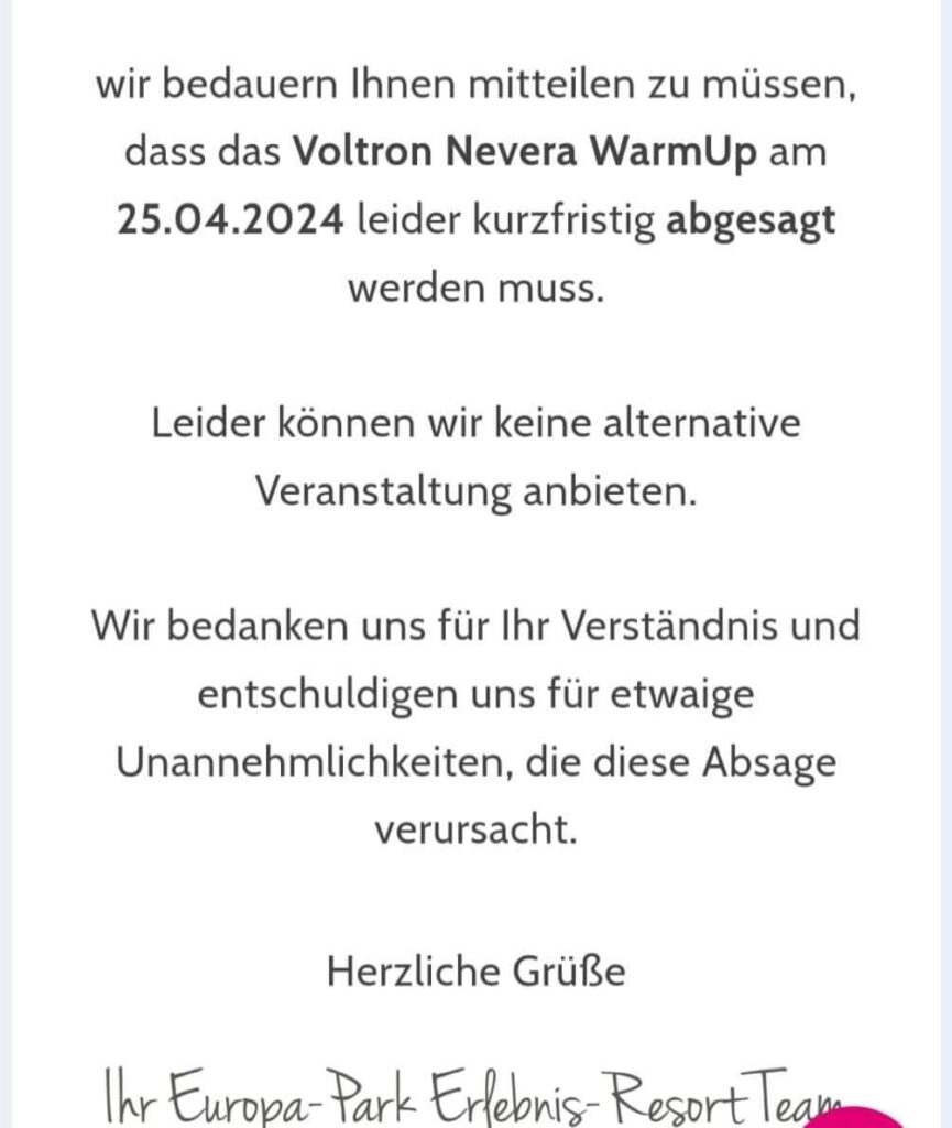 Europa-Park: Voltron streikt