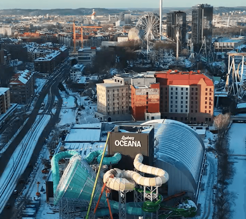 Liseberg: Über 40 Millionen € Sachschaden bei Oceana-Brand