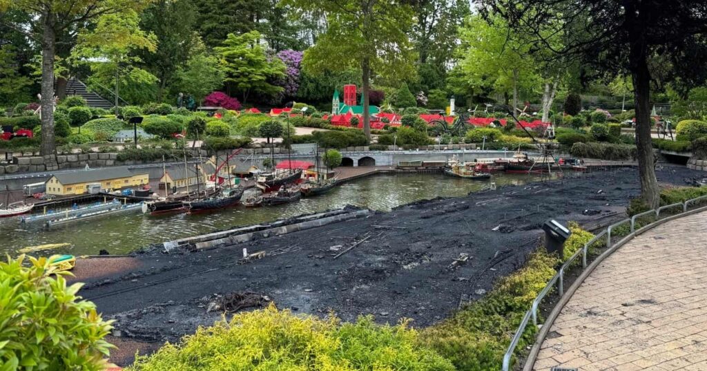 LEGOLAND Billiund: Feuer im Miniland