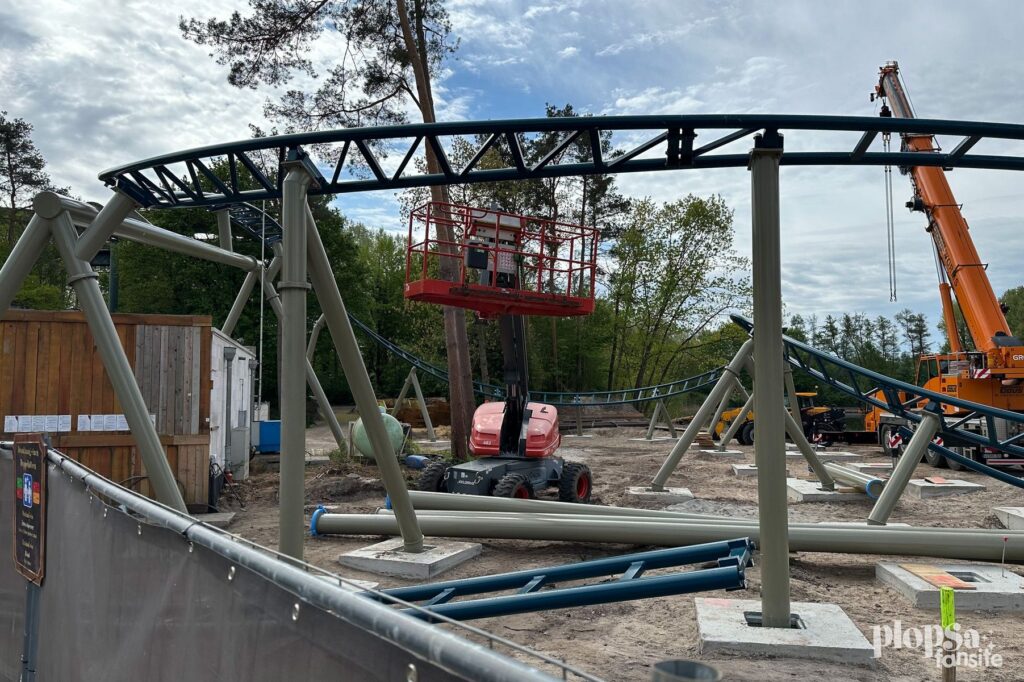 Plopsaland Deutschland: 100% Wolf Familienachterbahn