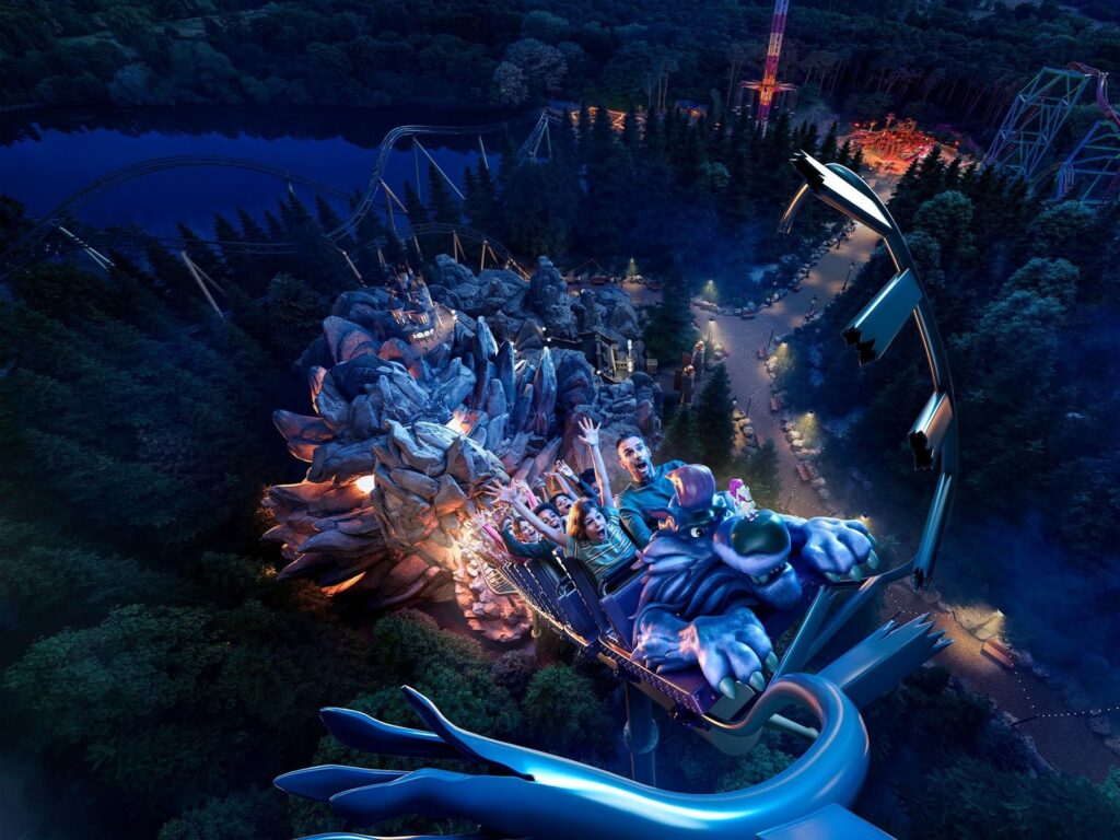 Plopsaland Deutschland: 100% Wolf Familienachterbahn