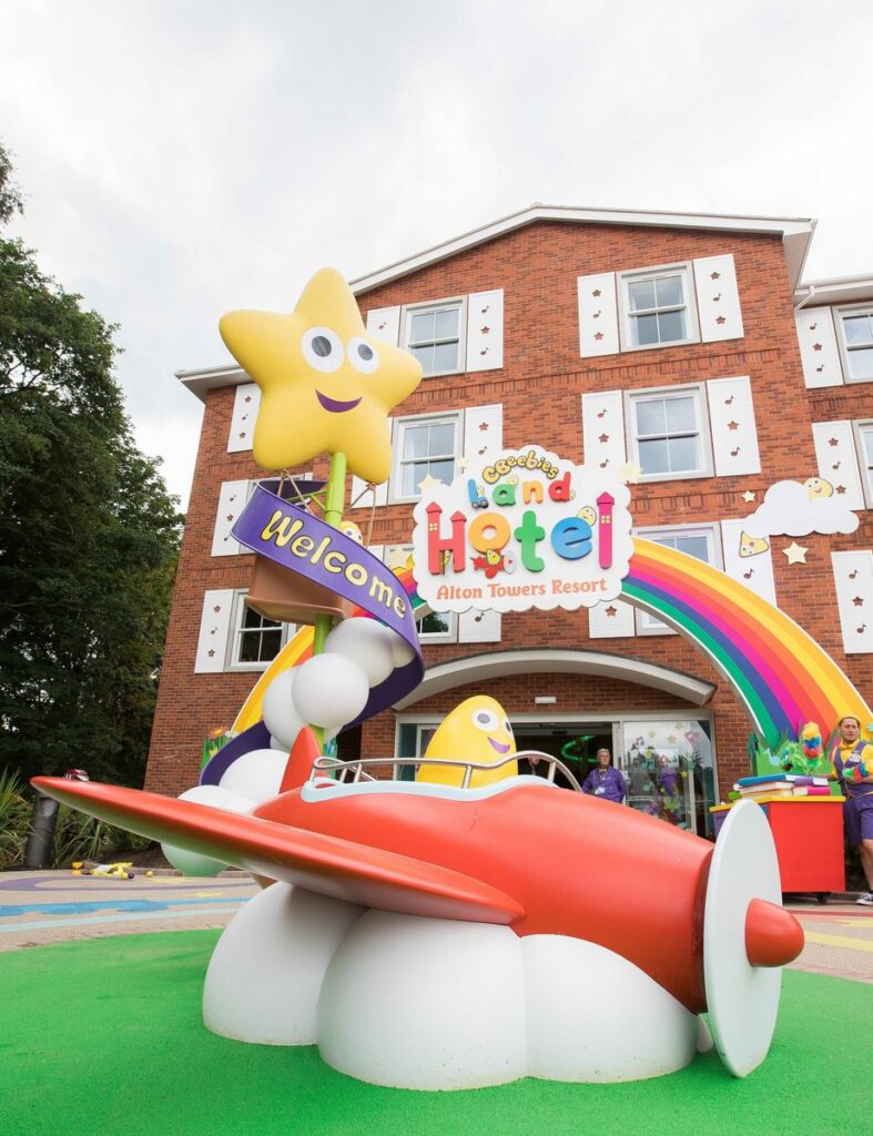 Alton Towers: "Bluey"-thematsiertes Hotelzimmer