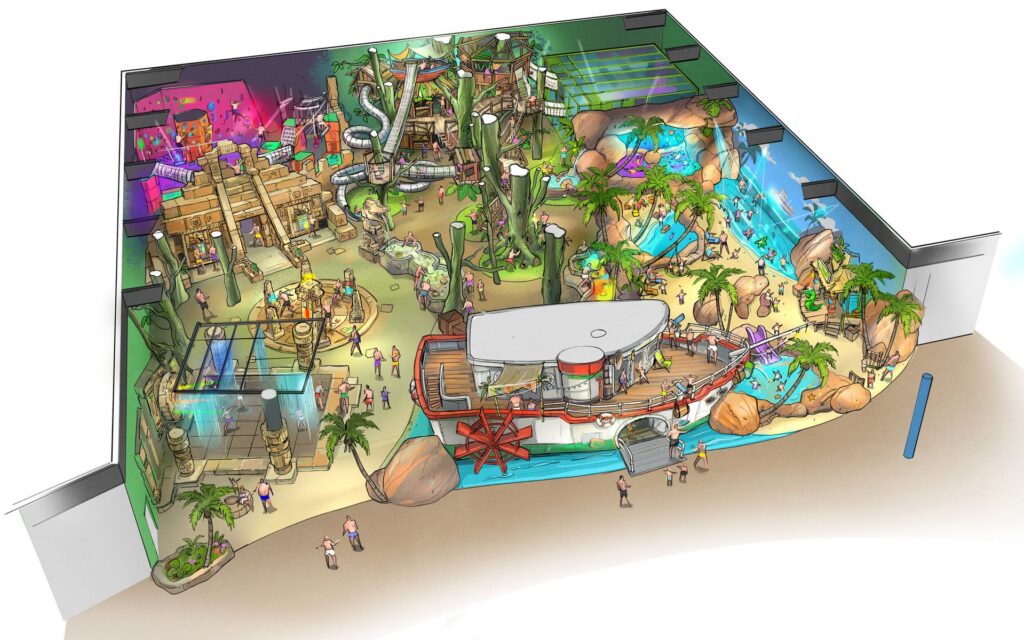 Suntago Water World: Neuer Erlebnisbereich "Crocodile Island"