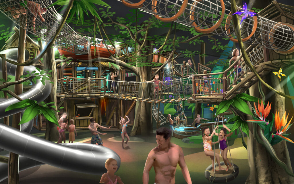 Suntago Water World: Neuer Erlebnisbereich "Crocodile Island"