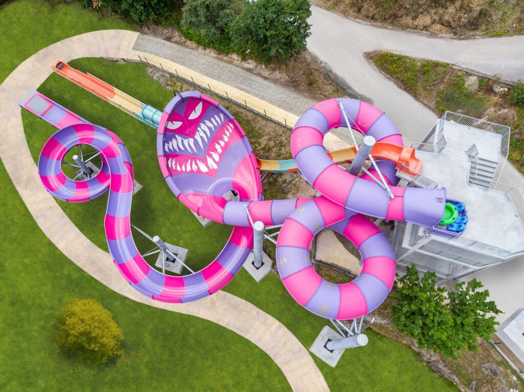 Parque Aquático de Amarante: Neue Lotus-Slide