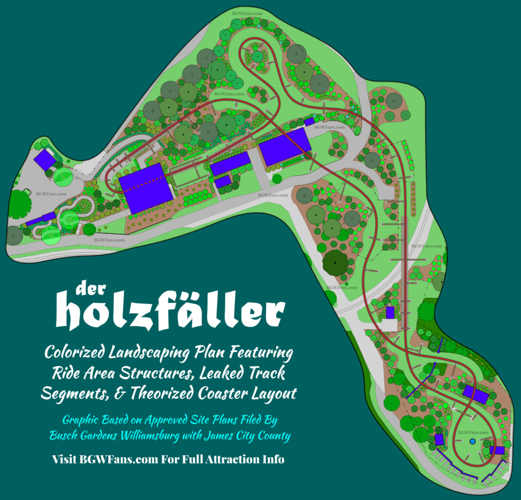 Busch Gardens Williamsburg: Der Holzfäller