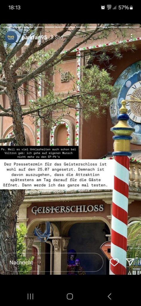 Europa-Park: Geisterschloss