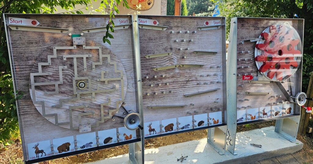 Schwaben Park: Neue Murmelbahnen