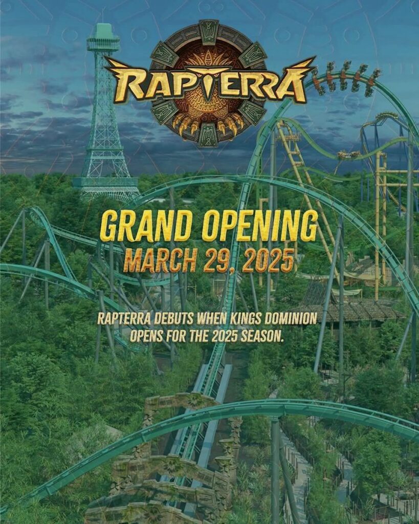 Kings Dominion: Rapterra (Neuheit 2025)