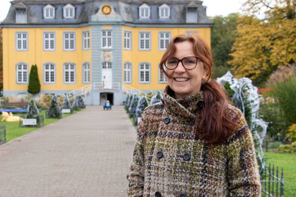 Schloß Beck: Neuer Wasserspielplatz